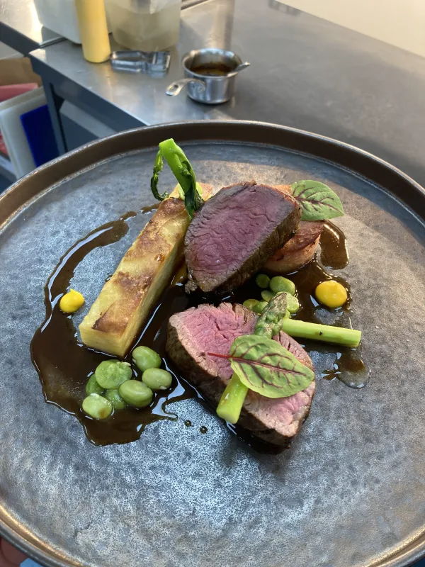 Fresh local produce and artisan ingredients